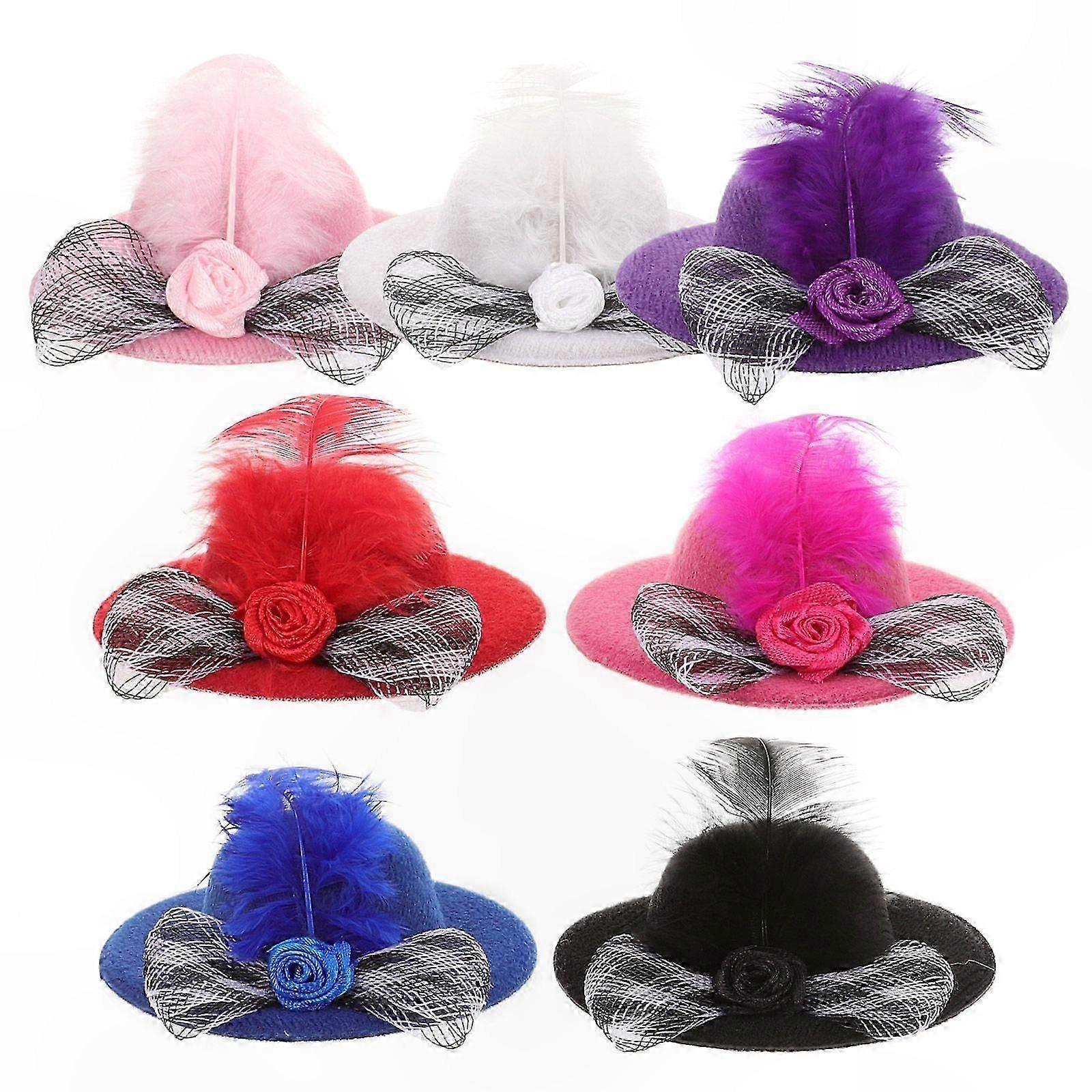 6-Pack Mini Hat Craft Set for DIY Projects