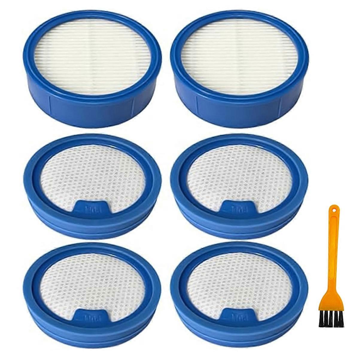 Vacuum Filter Replacement Filter Kit for Series 7000 6000 Cordless Vacuum Cleaner, 2 Pre Filters 4 Fine Dust Filters