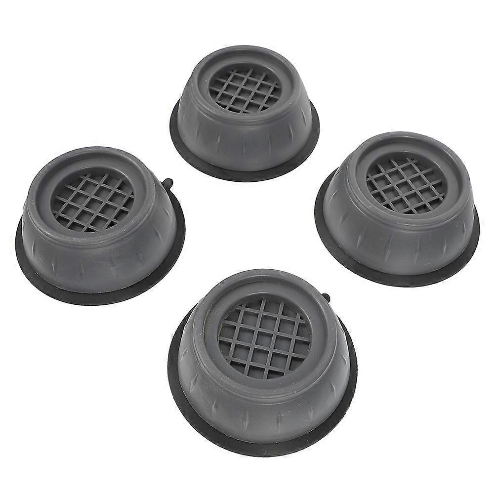Anti Vibration Washer Dryer Feet Pads 10Pcs For Home Use 8.8X8.8X3.5CM Grey Noise Reduction Support