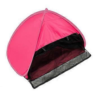 Tragbares Strand-Kopfstützen-Sonnenschutzzelt Compacts Head Sun Shelter Zelt Faltbares Strand-Sonnenschutzzelt für Outdoor-Aktivitäten Mehrfarbig
