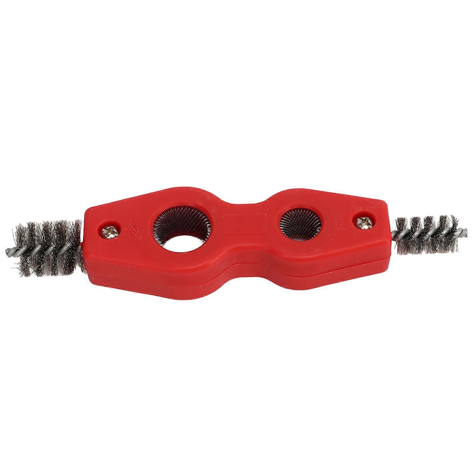 Red Copper Pipe Cleaner Reamer with Brush Polishing Kit