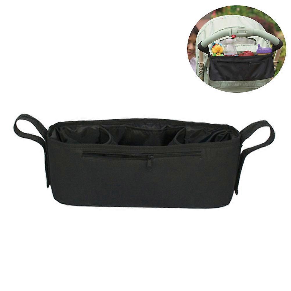 Stroller Organizer Bag Universal Parent Hanging Bag for Milk Bottles and Diapers