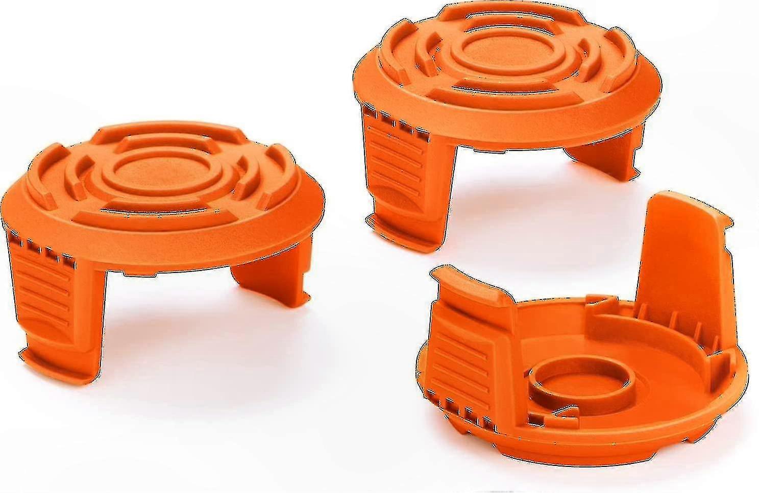 Trimmer Spool Cap Covers, Replacement for Electric Weed Eaters (3 Pack)