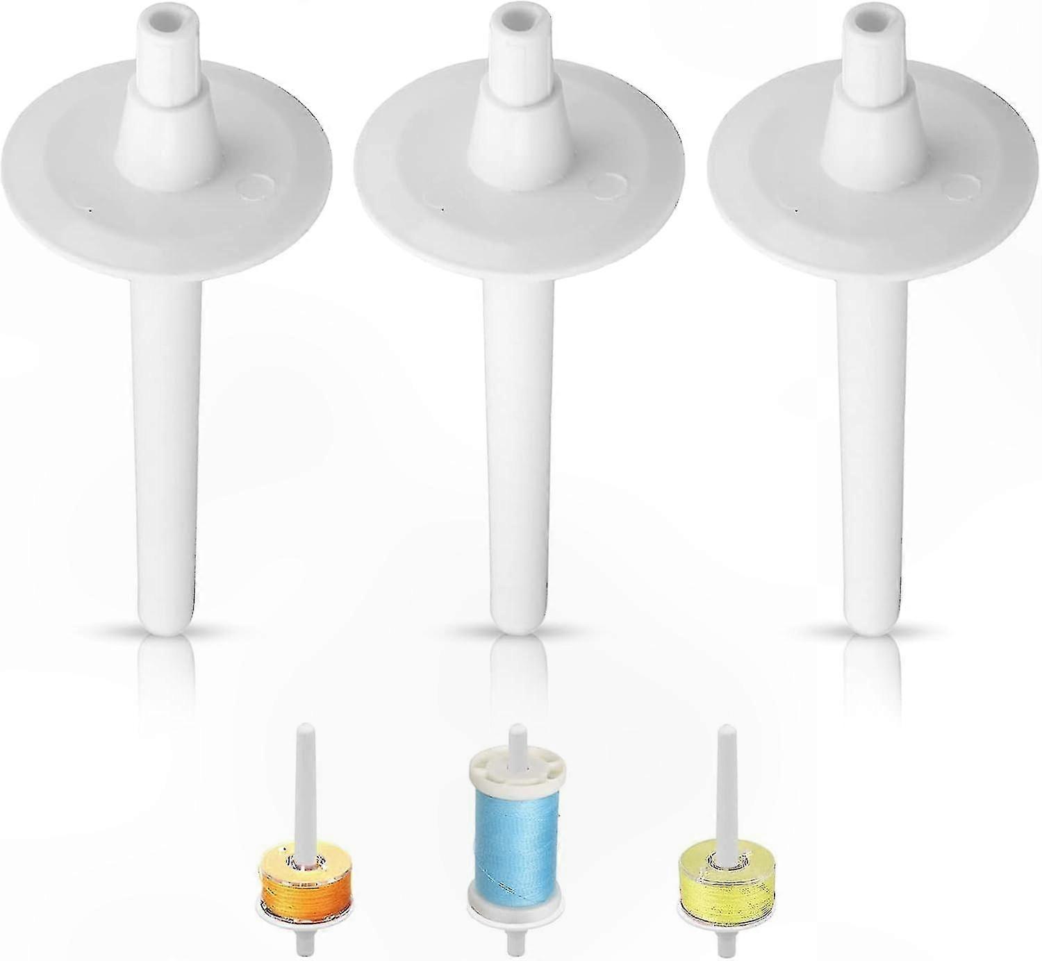 Replacement Spool Pins for Sewing Machines, 3-Pack, Compatible with Most Models Auxiliary Bobbin Holder