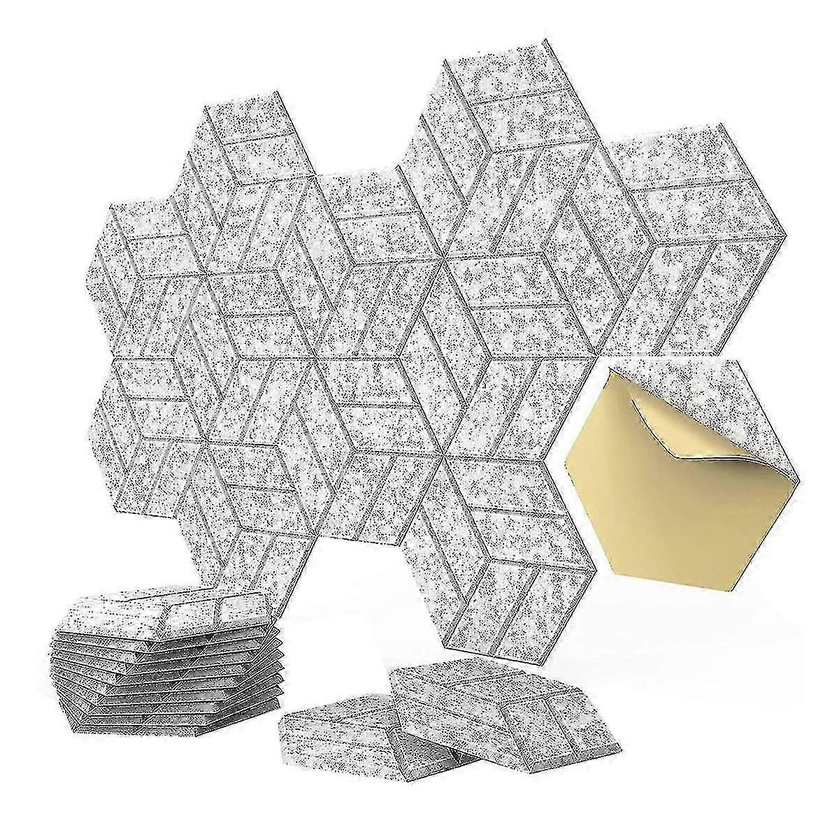 20 Pack - Acoic Panels, Hexagon Pattern Sound Foam Panels,sound Panels , Studi Edition 0909