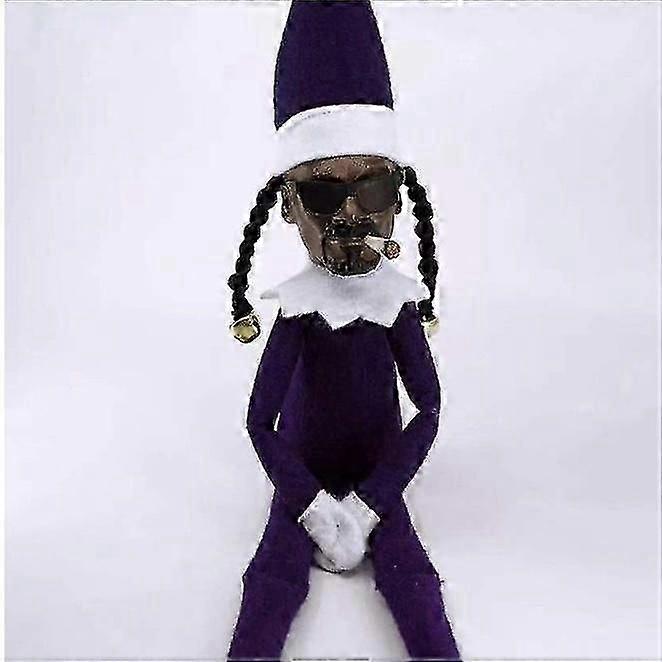 Poupée elfe de Noël Snoop on a Stoop 216 Violet 3216 30cm