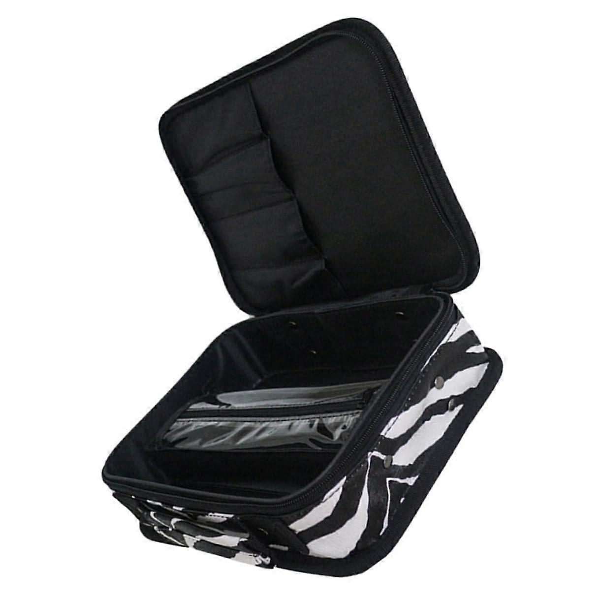 Hair Brush Bag Travel Barber Tool Case With Scissor Holder And Clipper Storage, Stylish Organizer For Hairstylist