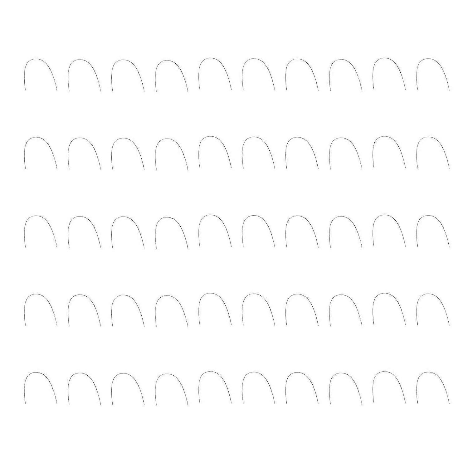 2025 Latest Model 50pcs Dental Orthodontic Rectangular Arch Wire Stainless Ste...