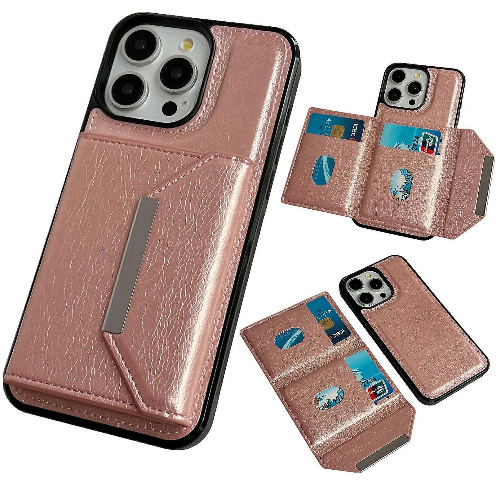 Suitable for Apple 16promax card holder Apple 14/16PRO case 13 PRO mobile phone case iphone15 mobile phone case
