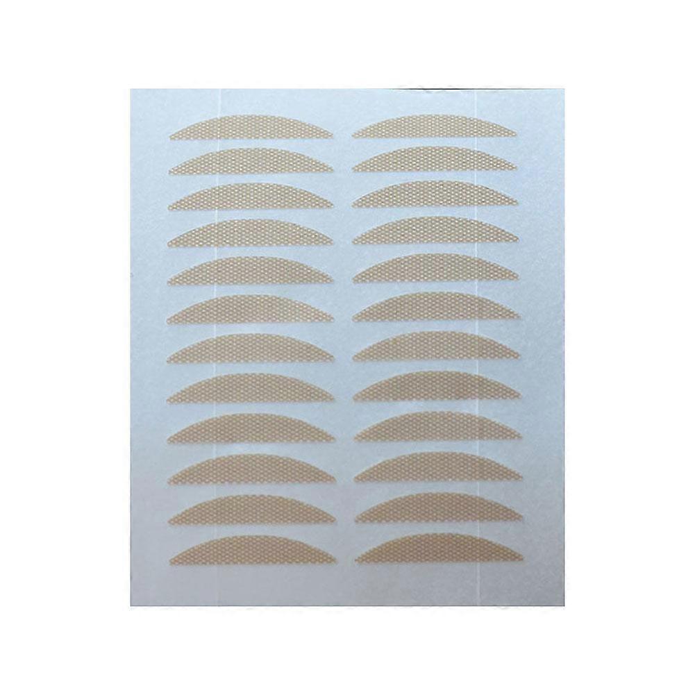Fita de Pálpebra Dupla de Renda Localizada Nature Clear Beige Stripe Autoadesiva