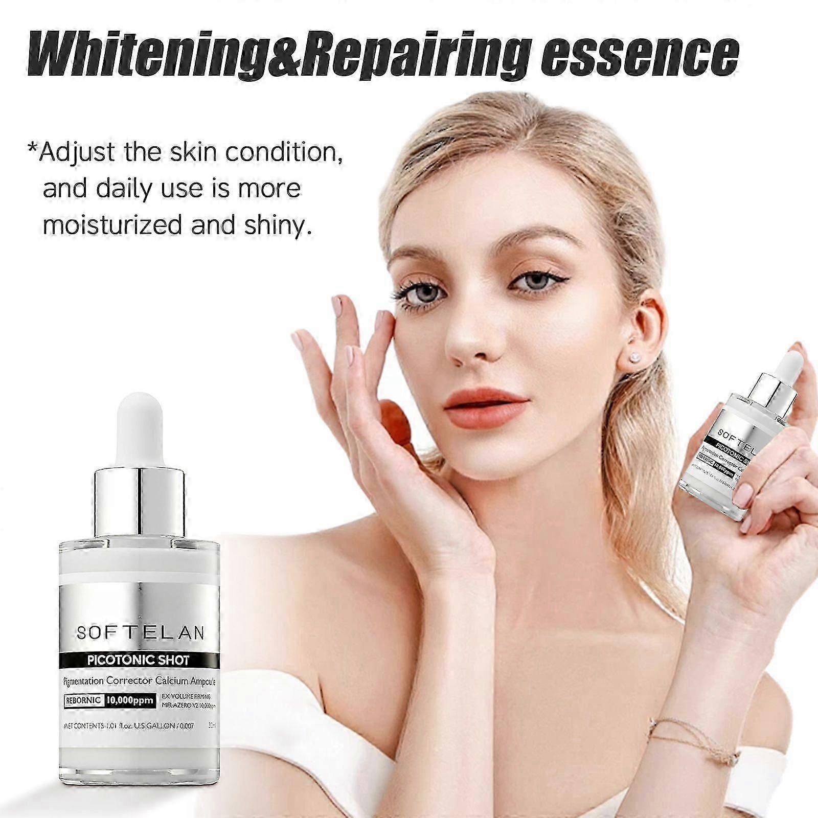 Pink Spicule Anti-Wrinkle Serum Set with Calcium B12 for Firming, Whitening, and Pore Refinement