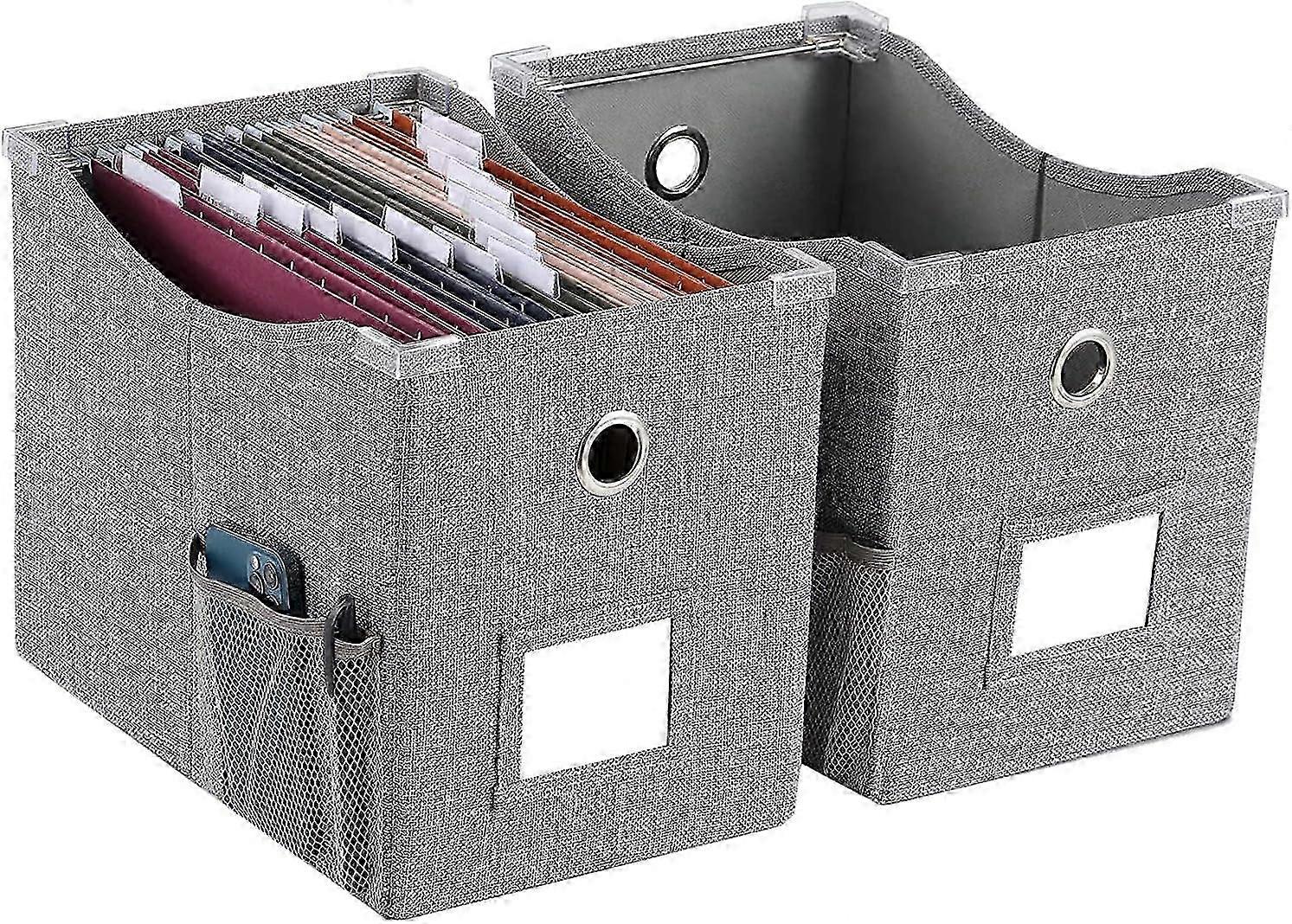 2Pcs file box - arc shape 2025