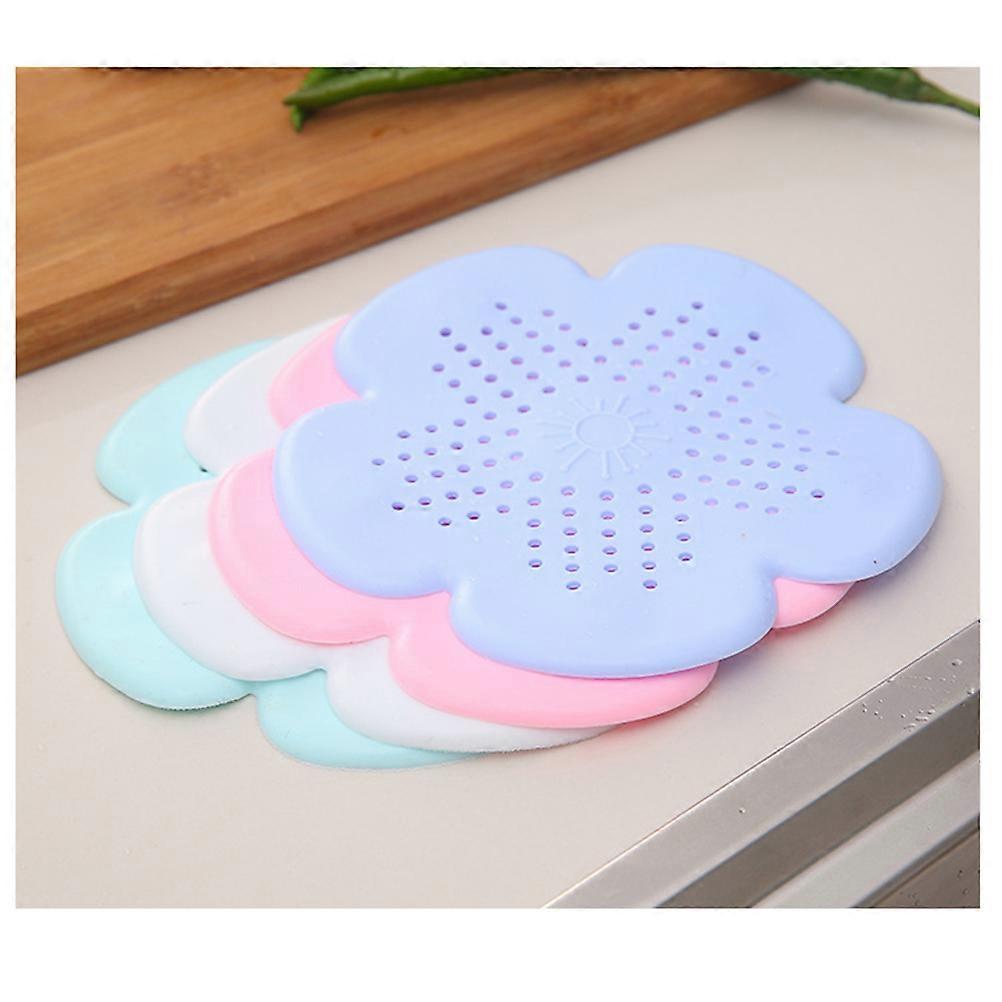 Kitchen Sink Filter Silicone Floor Drain Anti-Clogging 2Pcs Set