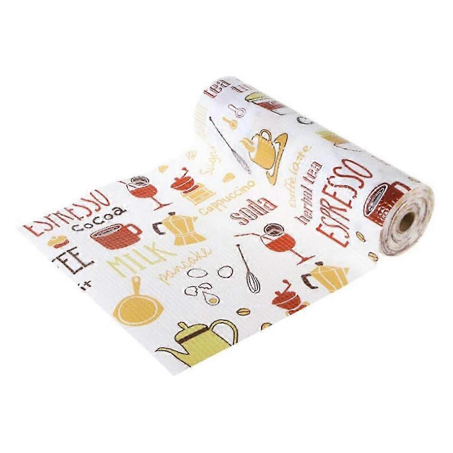 Multi-Function Drawer Shelf Liner Foam Paper for Kitchen Cabinets,Refrigerator,Drawers,Cabinets(Red,