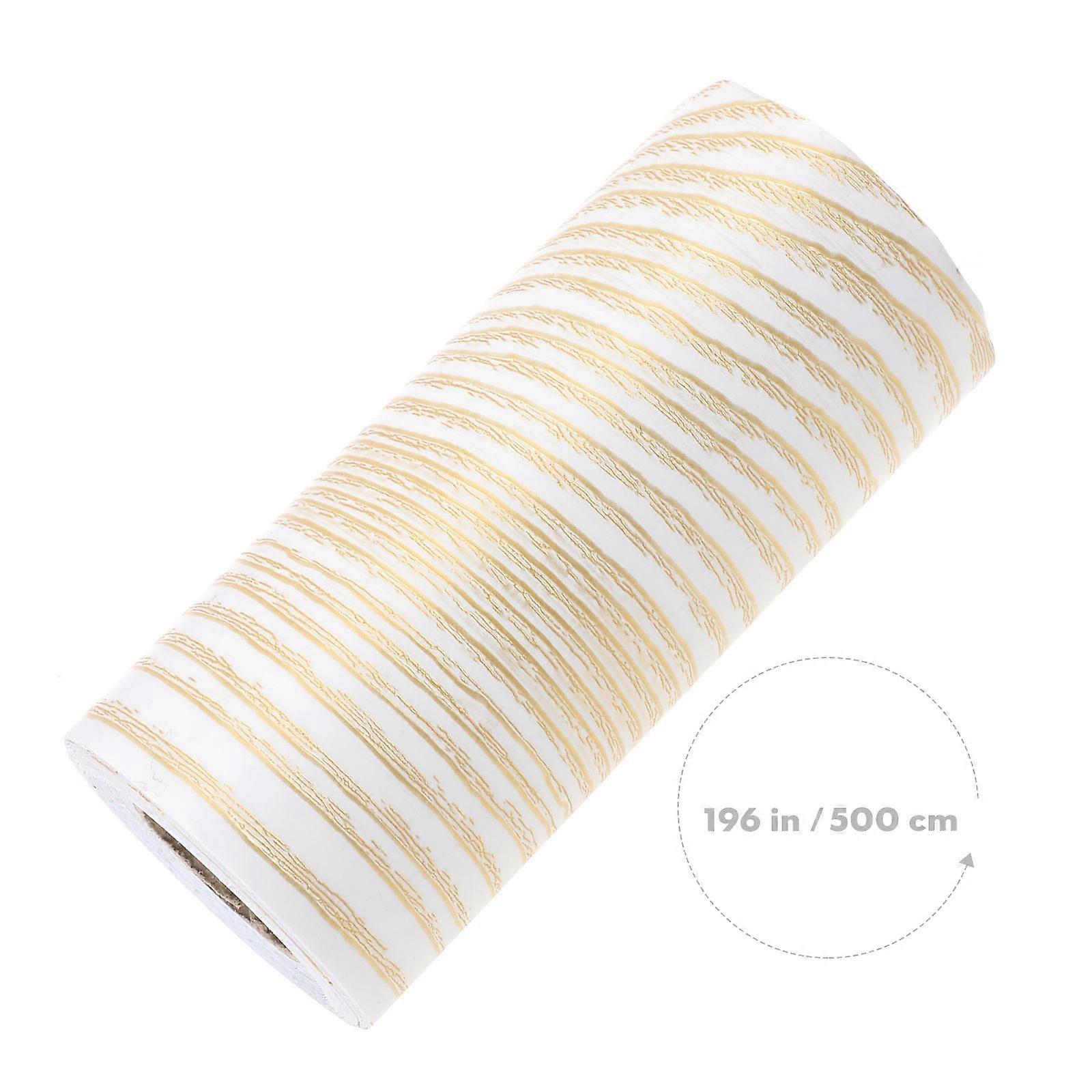 Wood Grain Sticker Window Frame Sticker for Home 1 Roll