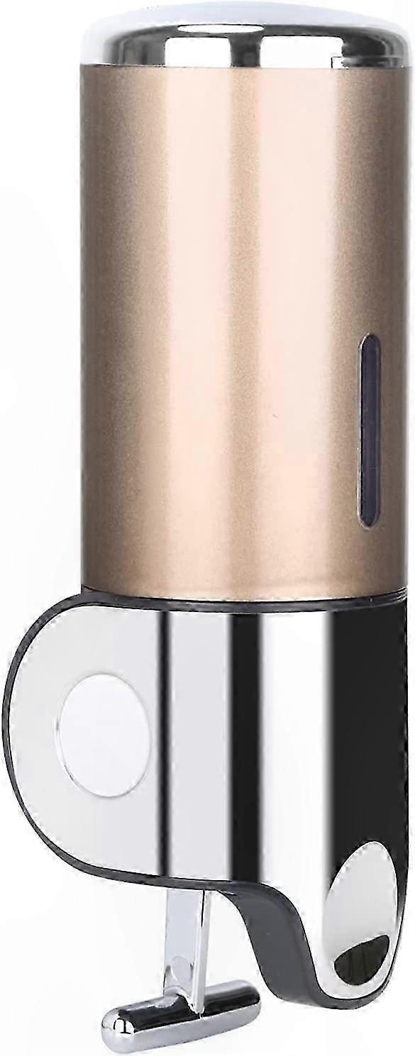 Black Wall-Mounted Soap Dispenser for Home Use, 500ml Capacity for Liquid Soap or Shampoo Storage Solution