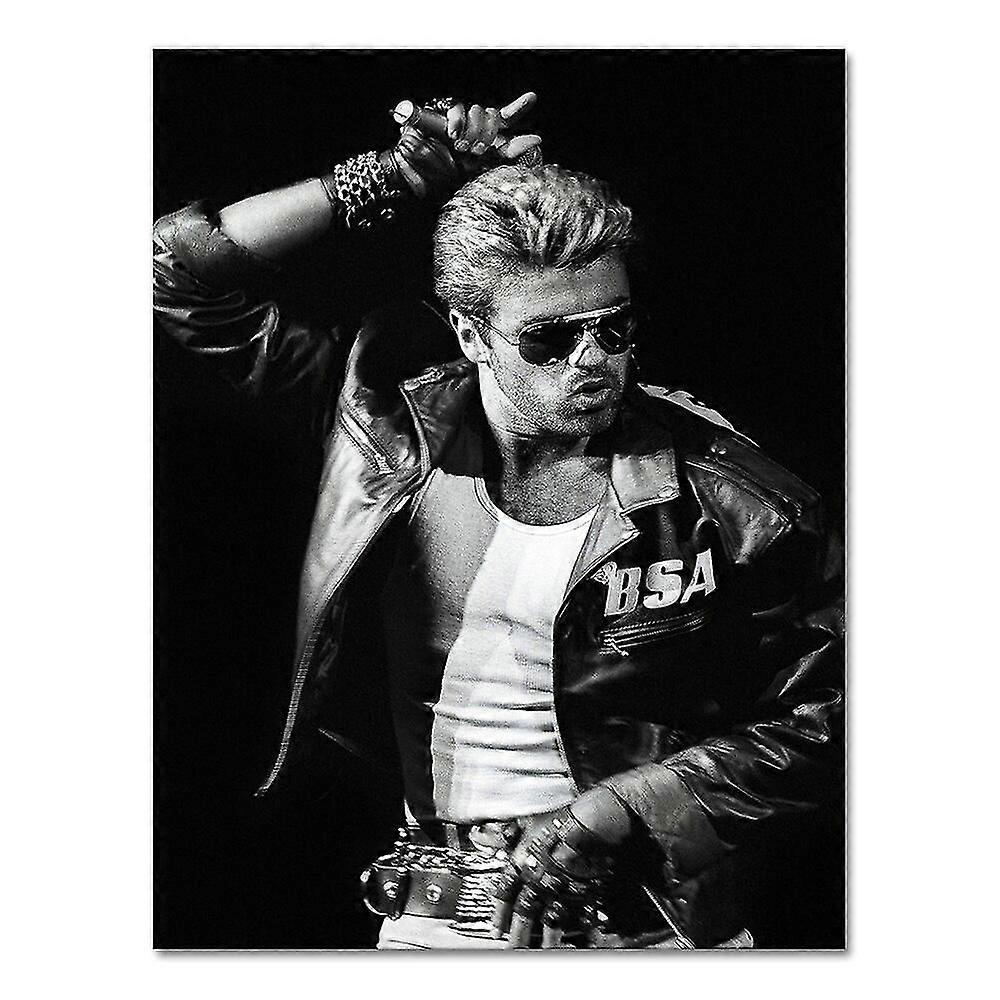 Pôster Canvas Pintura George Michael Music Cantor Wall Art No Frame