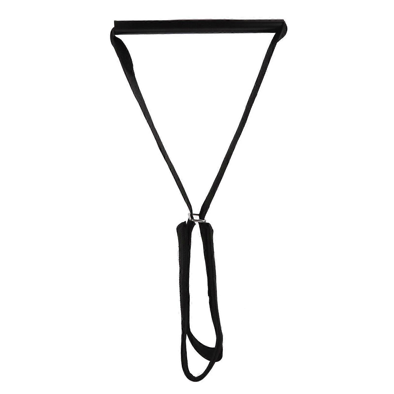 Neck Stretcher Strap Chiropractic Decompression Comfortable Handle Cervical Traction Pull Device with Chin Strap