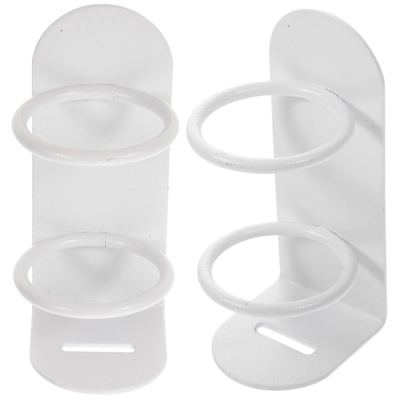 Bathroom Toothbrush Holders Wall Mounted Iron for Electric Brushes 6Pcs