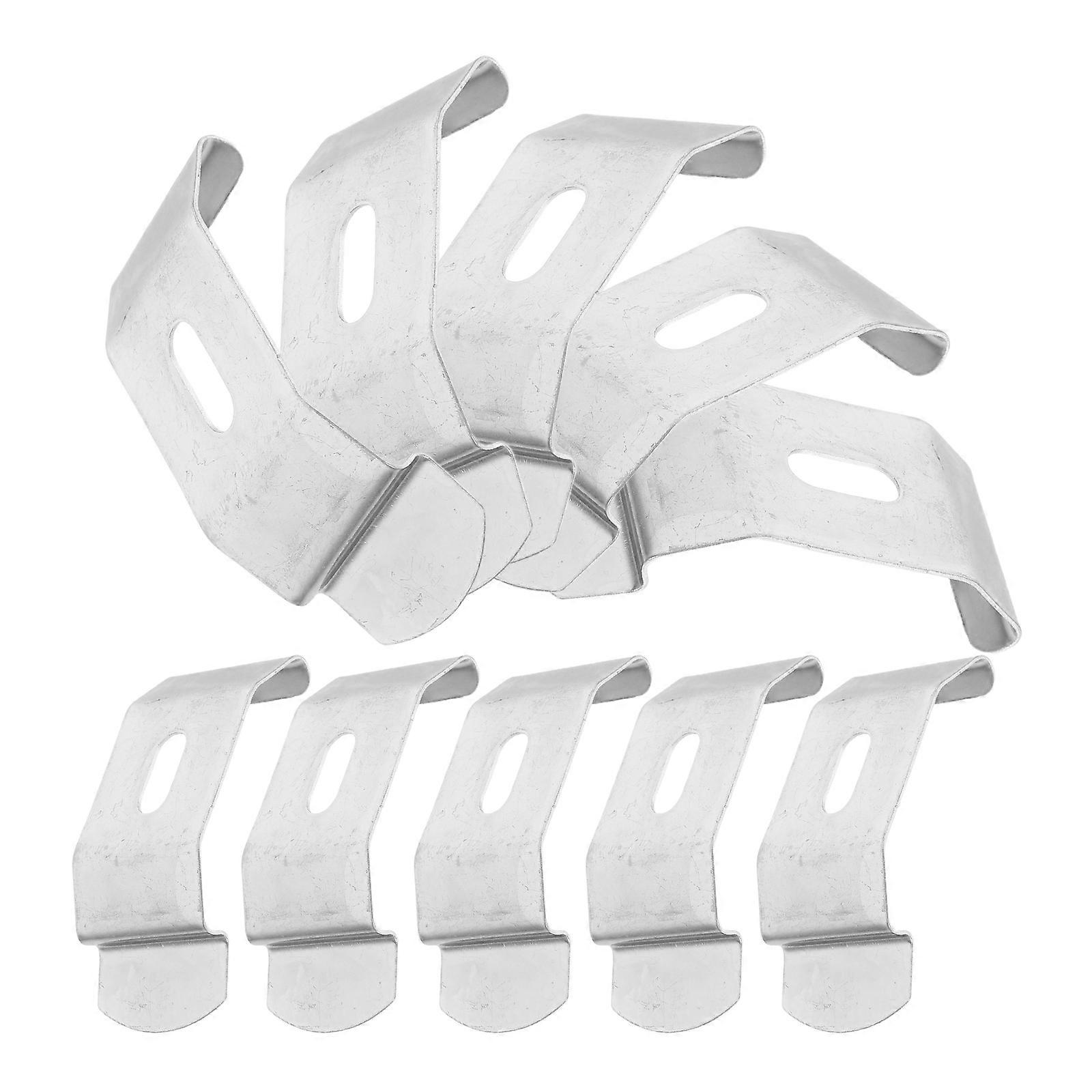 Vertical Fixation Roman Blind Mounting Brackets for Curtain Hardware 20Pcs