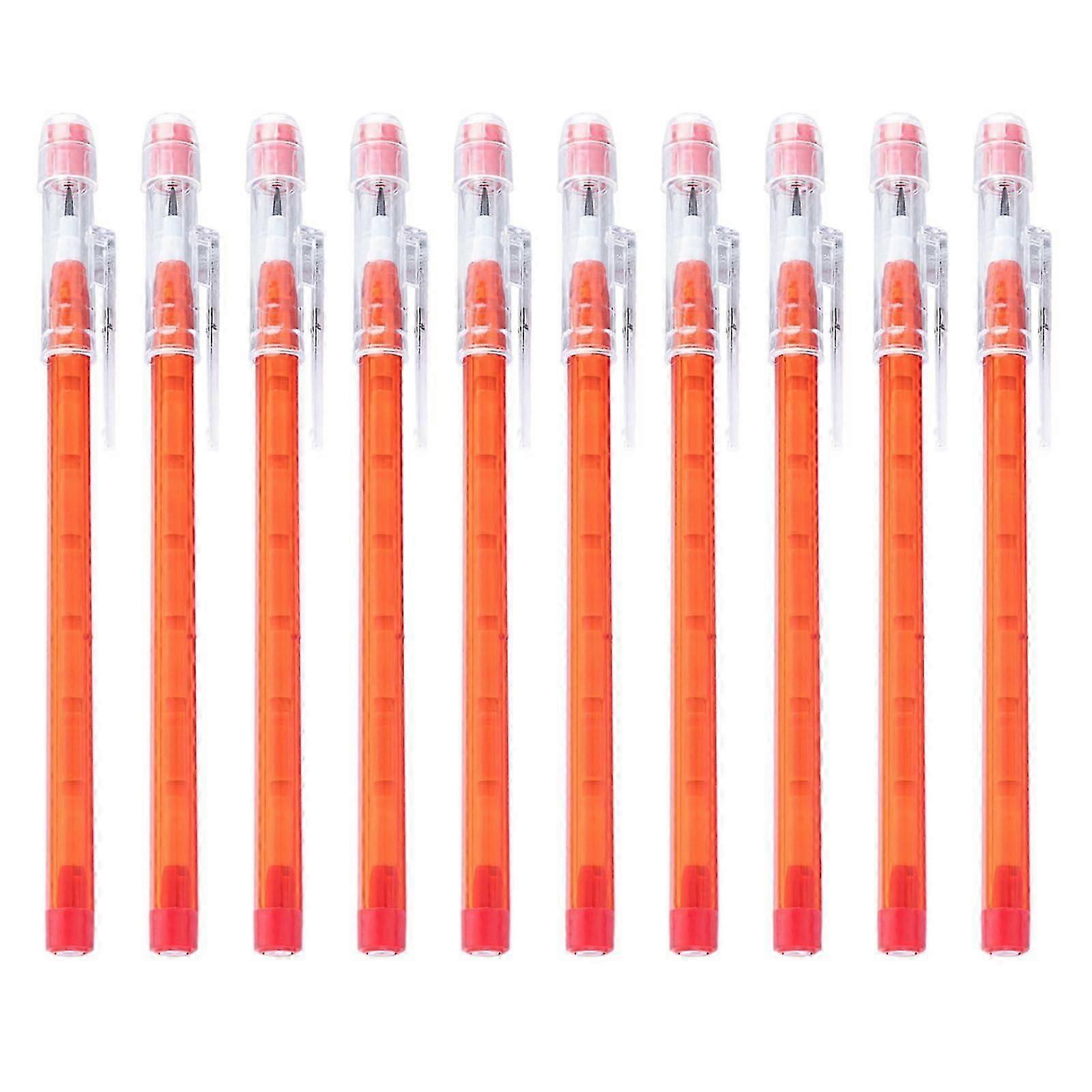 Translucent Pencil, Multipoint Pencil, MultiColoured, NonSharpenable, Stackable, Pop Up Pencil with Eraser