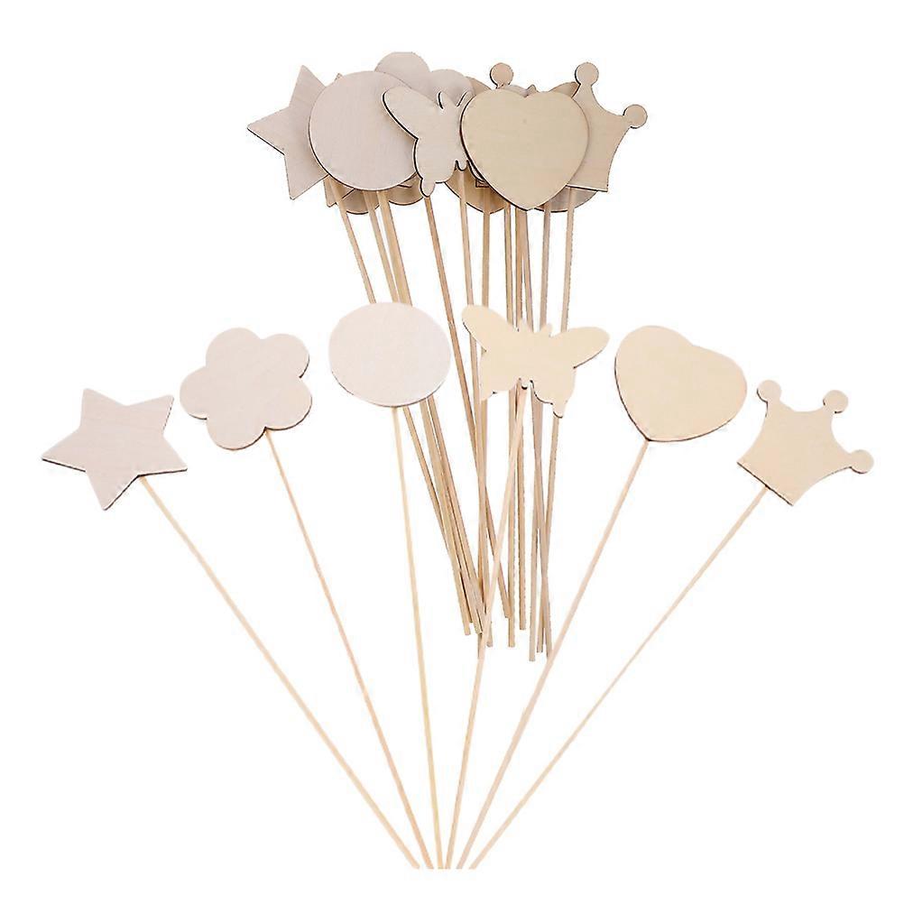 Fairy Wands for Party Wooden Craft Sticks for DIY Use 72Pcs Pack