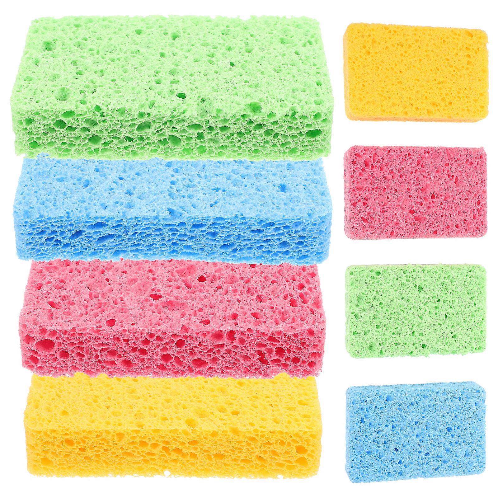 Dish Sponge Reusable Sponge Scrubber for Pot Cleaning 32Pcs Set