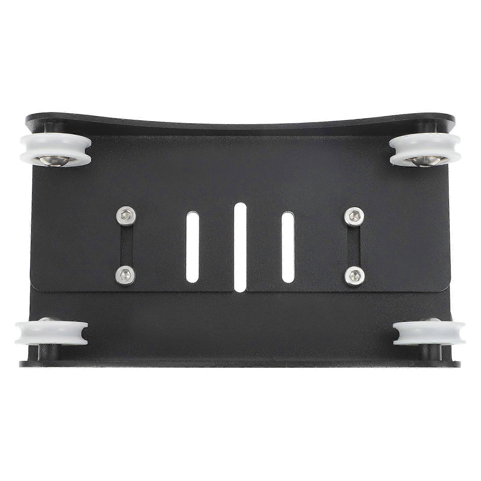 Wire Spool Holder Adjustable Bracket for 3D Printing Occasion Simple Design Black 1 Set