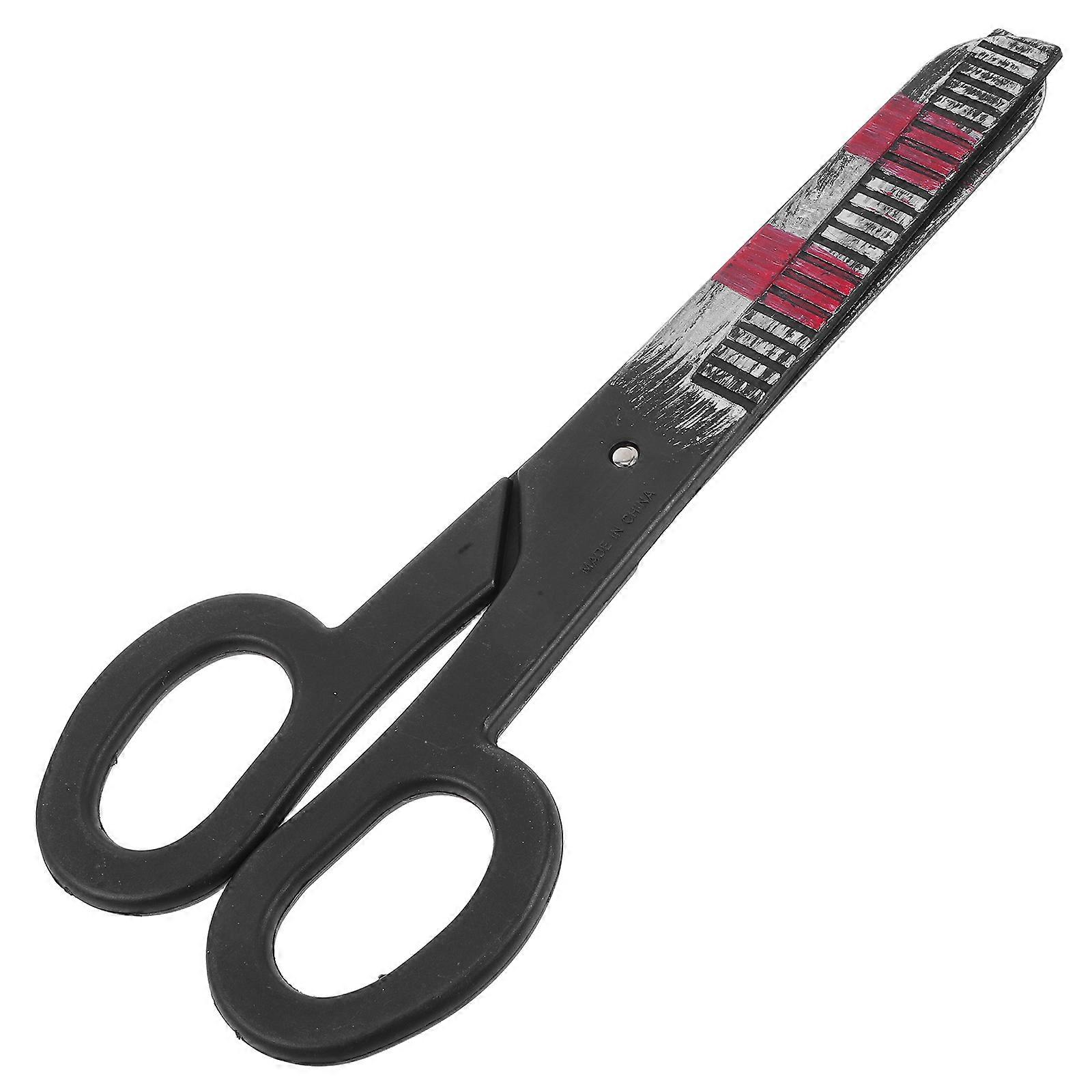 Plastic Fake Scissor Prop Stage Performance Scissor Prop for 2Pcs