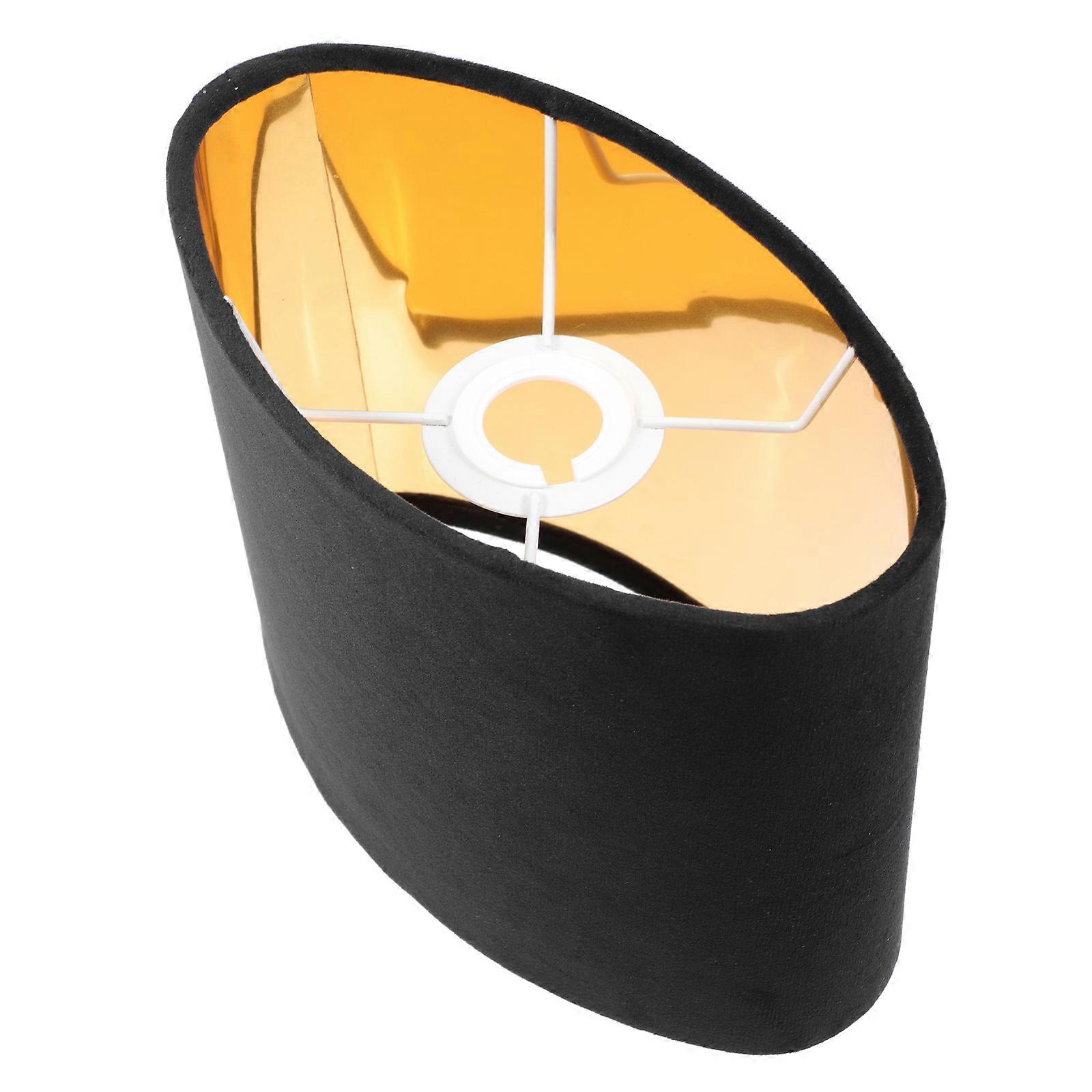 Practical Oval Lampshade Stable Lamp Cover for Decor 2Pcs