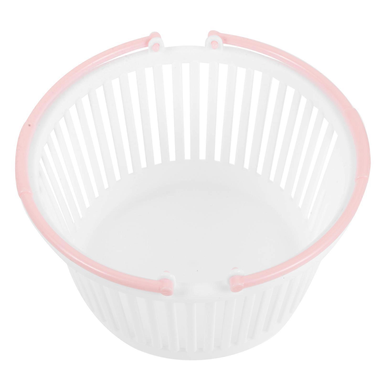 Sundries Storage Baskets 3Pcs Cute Small Baskets Students Home Use PP Storage Desktop Organization
