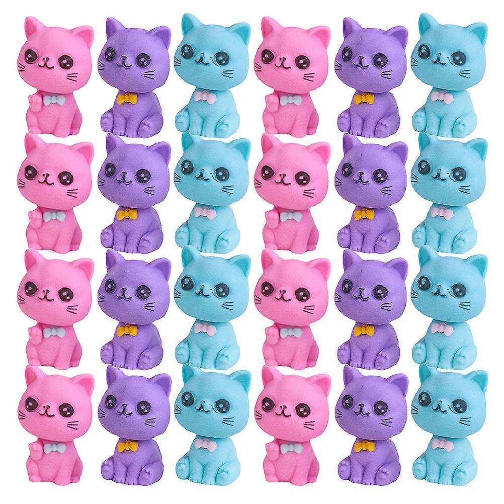 Adorable Erasers 96 Pcs Novelty Design TPR Animal Shaped Erasers For Toddlers In School Office And Home Use
