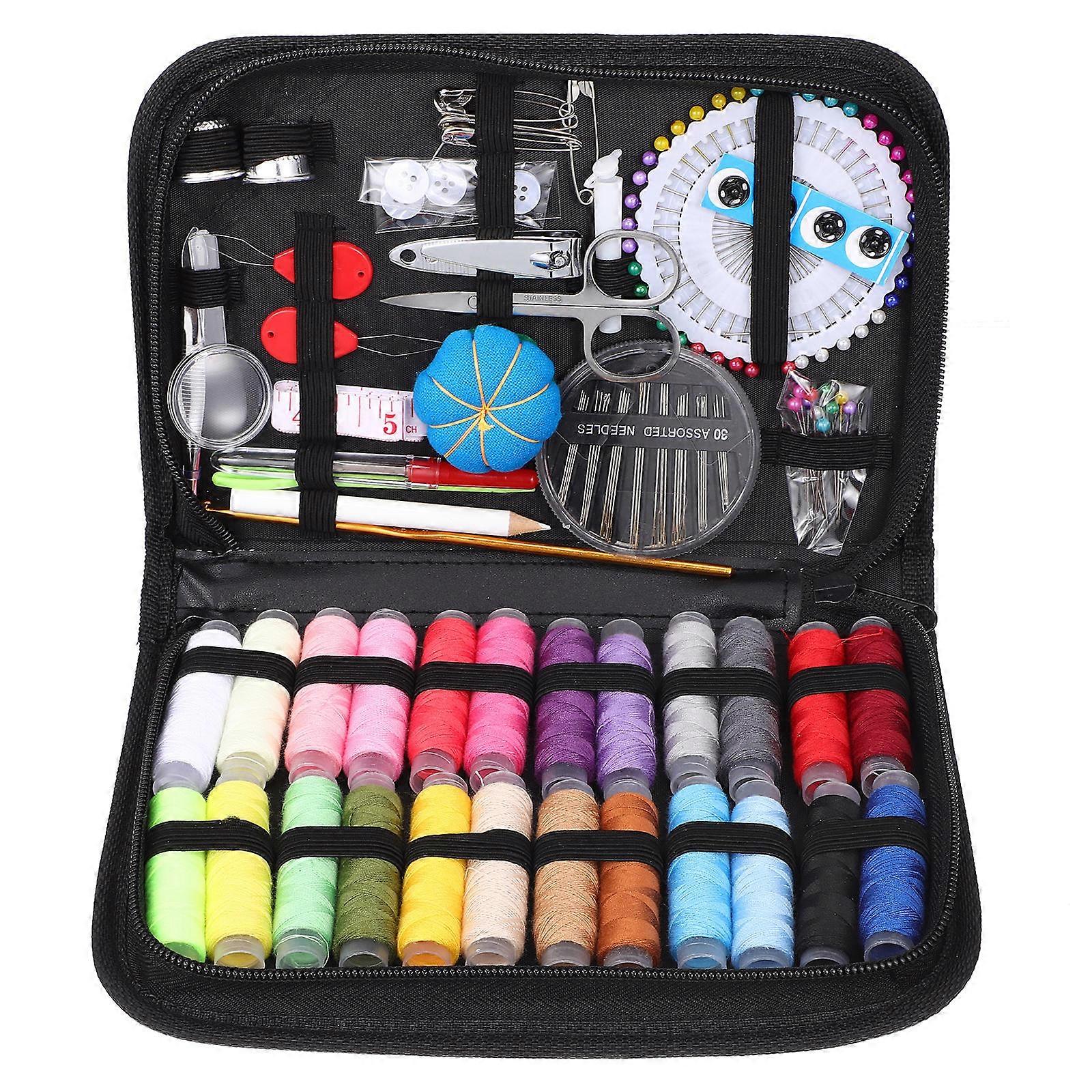 1Set Sewing Accessories Set Black for Home Sewing Projects
