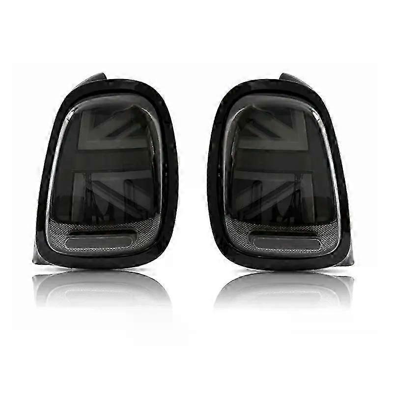 Applies to For MINI Cooper F55 F56 F57 2014 2015 2016 2017 2018 2019 Car TailLight Assembly Black/Chrome Rear Reverse Lamp LED Tail Light