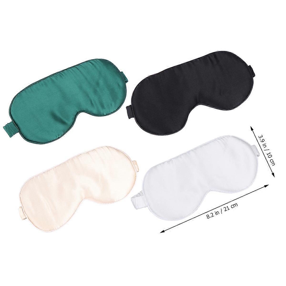 Eye Sleeping Mask 1Pc Black Comfortable Design Light Blocking Travel Home Use Perfect For Men Women