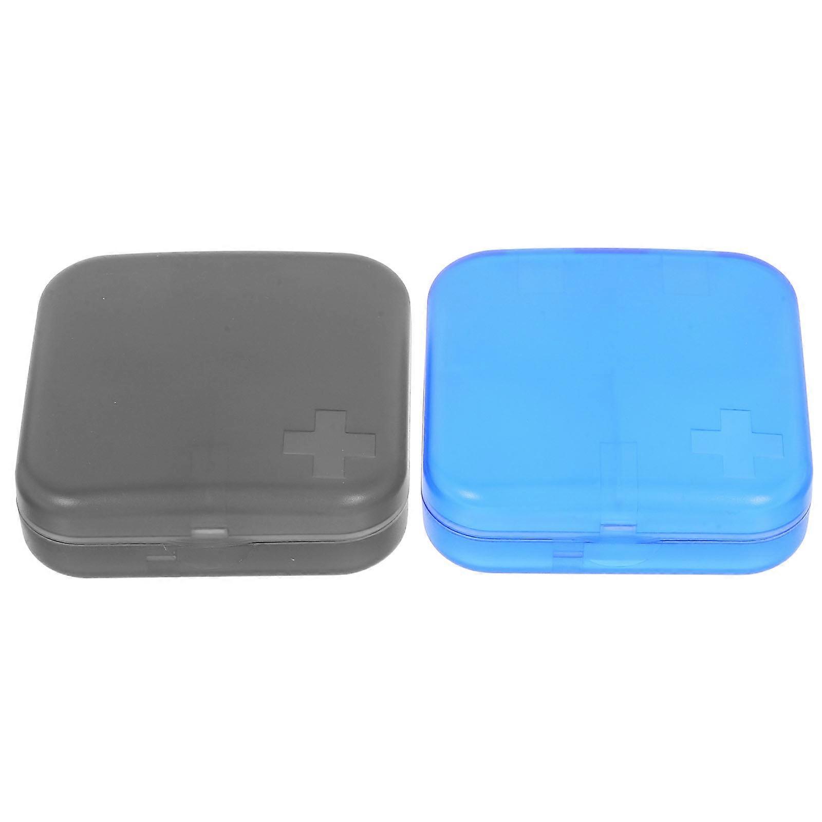 Convenient Medicine Organizer For Medical Users With Safe Storage Features In Assorted Color 8Pcs