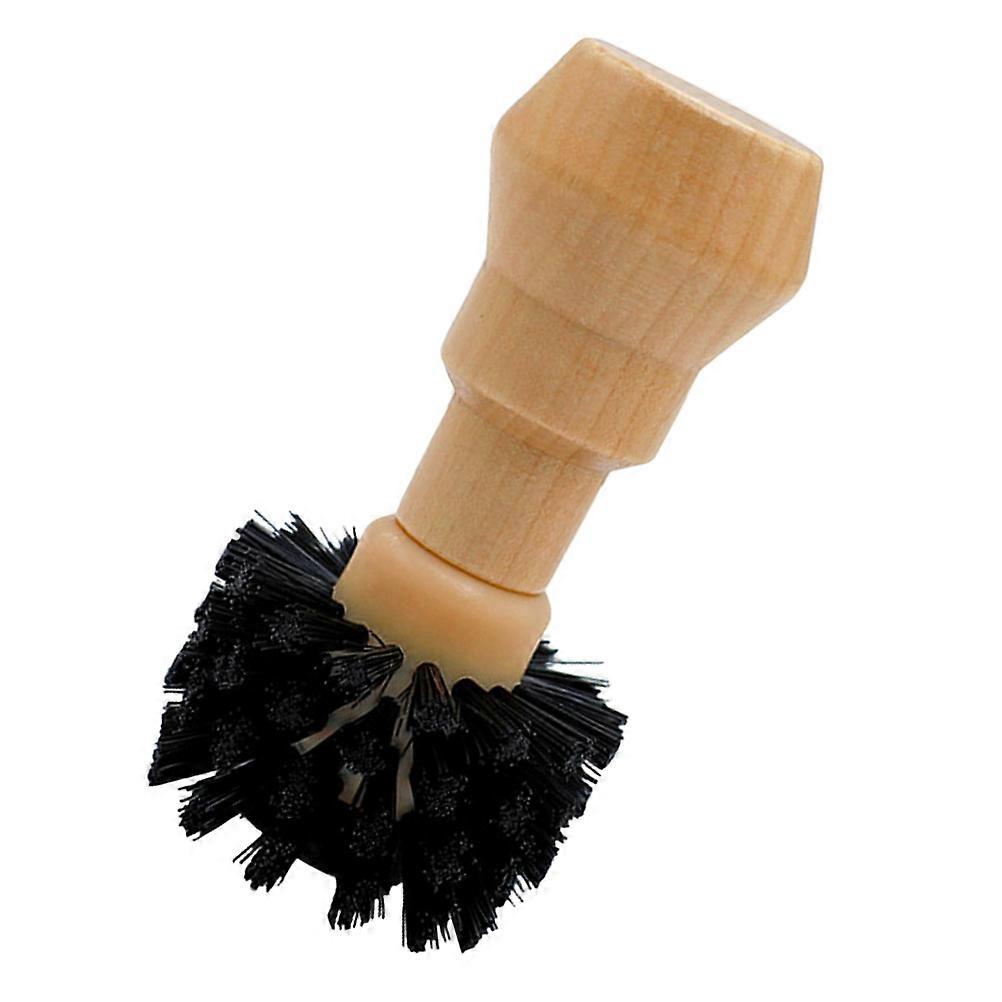 Espresso Machine Cleaner Brush for Coffee Use 3Pcs with Wood Handle