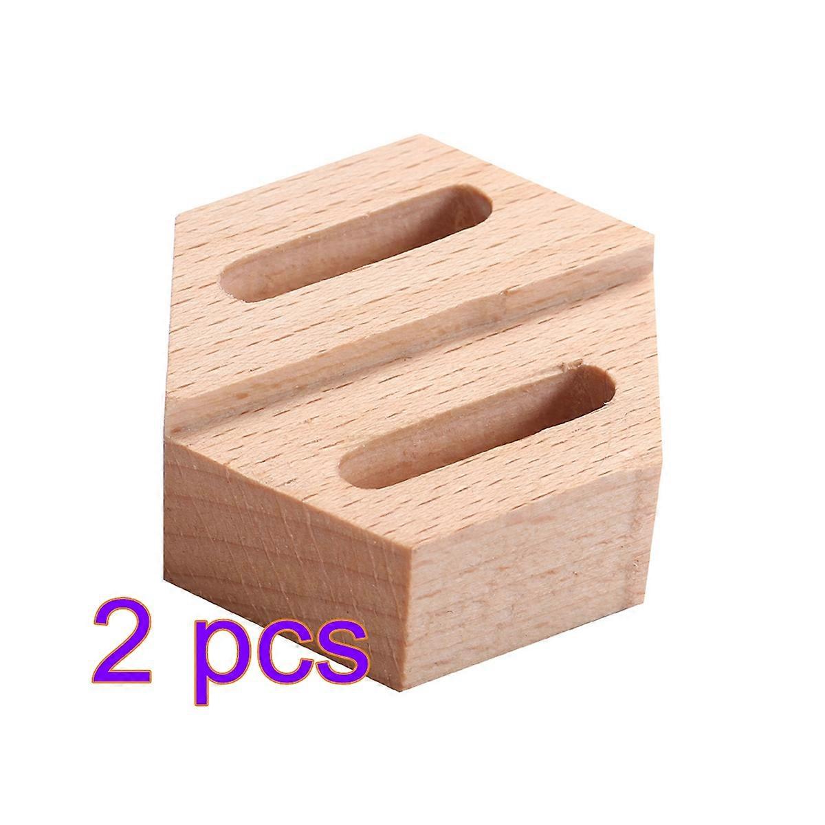 Ring Display Stand Wooden Rings Stand Used for 2Pcs Ring Display Rack