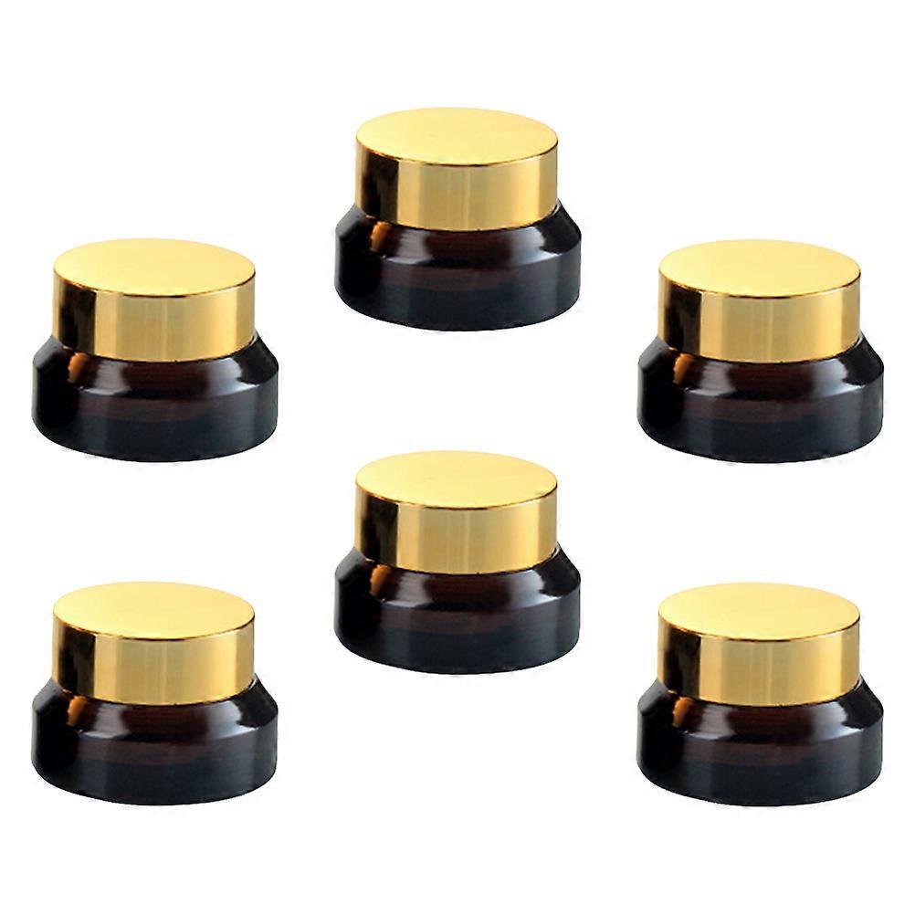 Glass Bottle Cream Jar for Storage Use 12Pcs Small Leak-Proof Containers