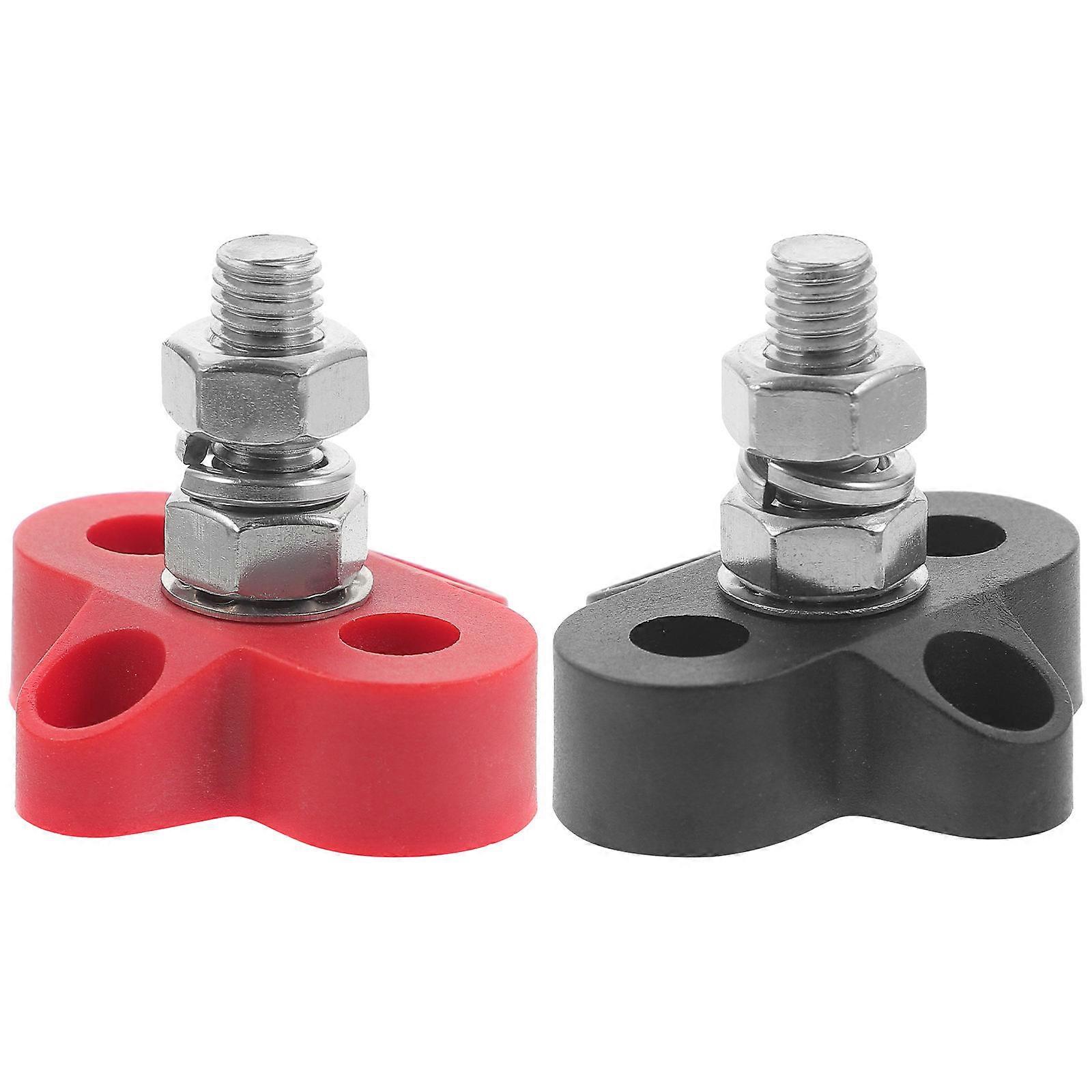 Power Junction Block Terminal Blocks for Battery Connection 10Pcs with Assorted Color