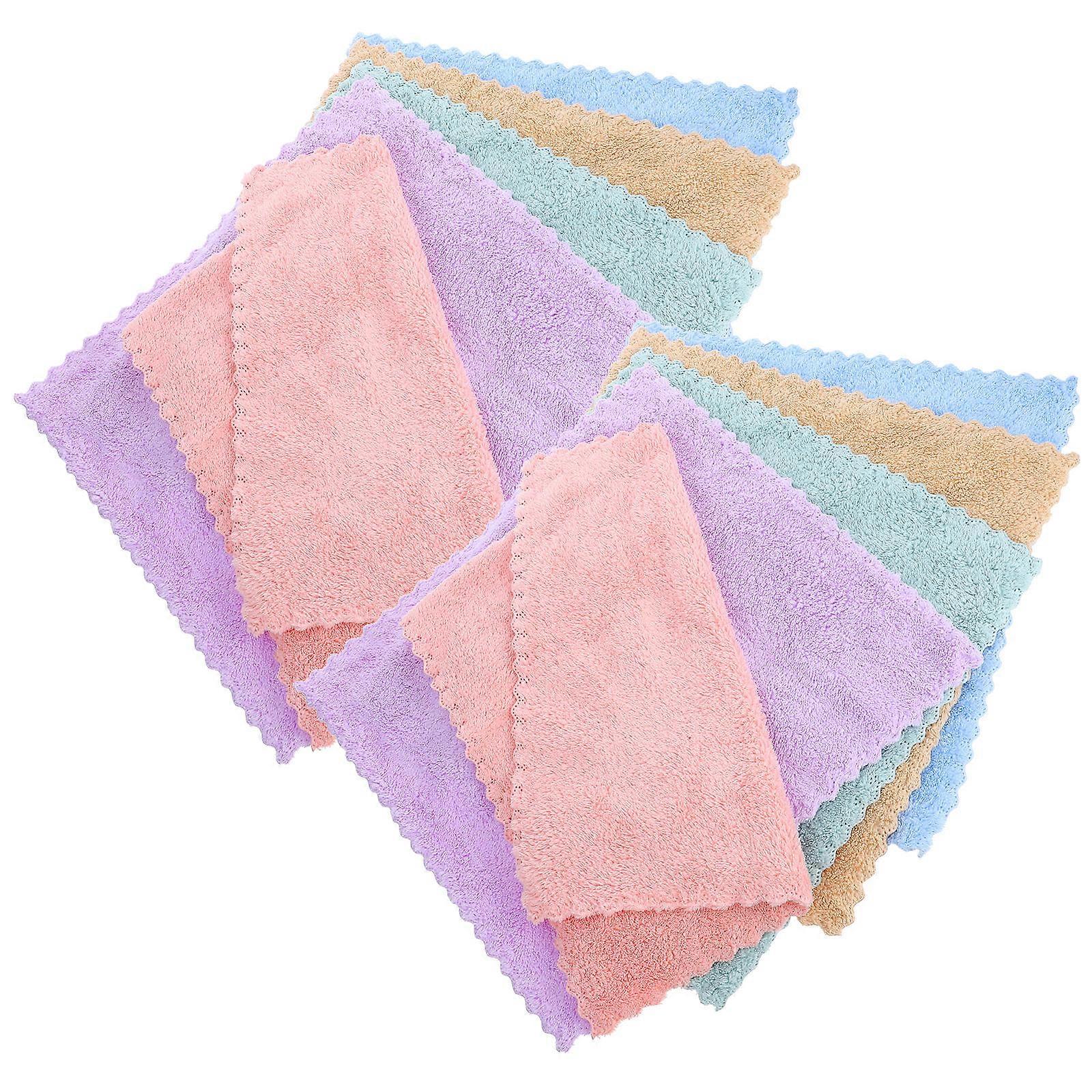 Face Towels Small Square Hand Towels 50Pcs Wash Cloths for Home Use