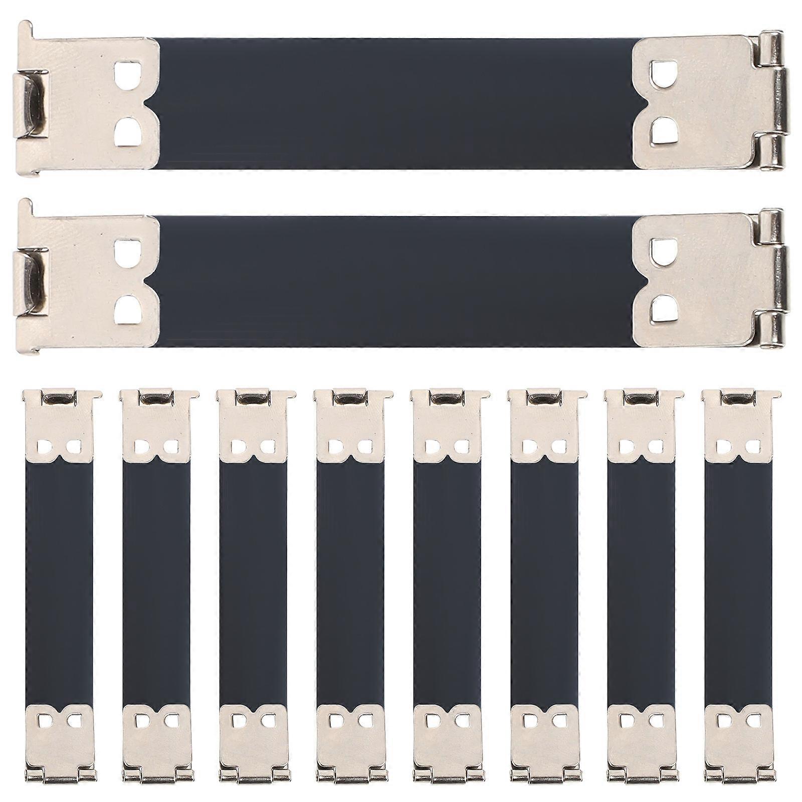 Metal Internal Flex Frame Handbag Hinges Spring Clip for 40Pcs Crafts