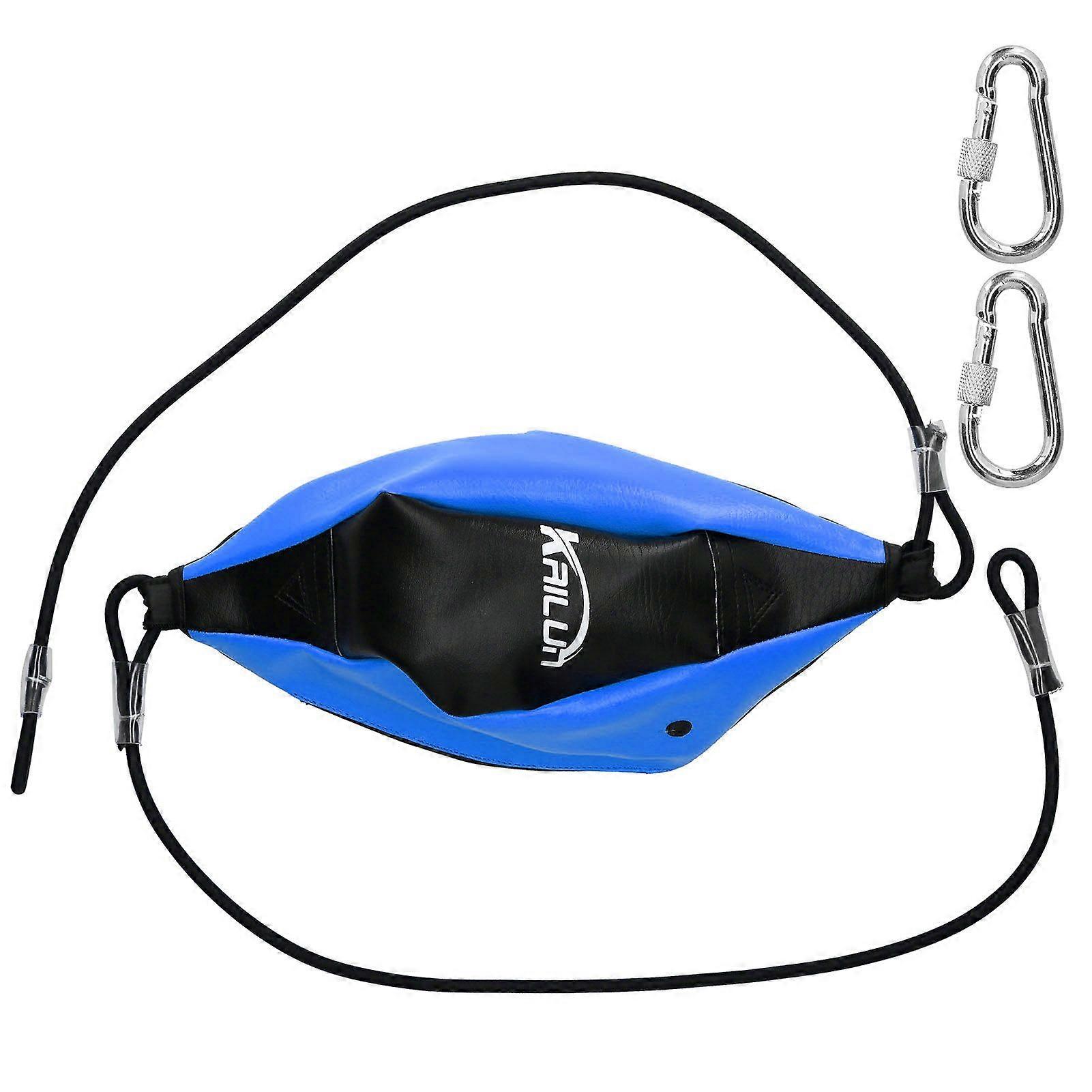 Boxing Ball Hanging Punching Training Tools Gym Exercise Bag Double End Fitness AccessoryBlack and Bule