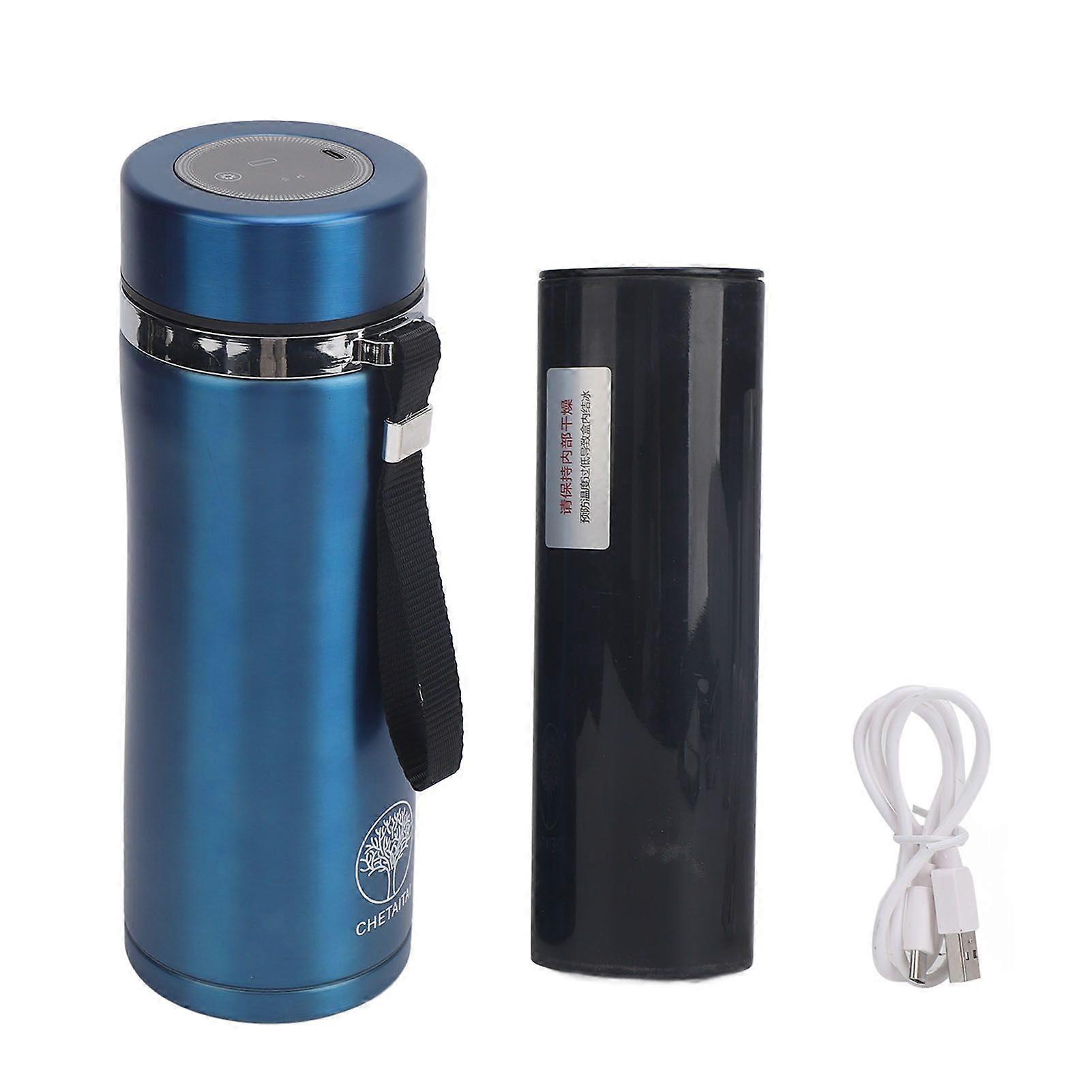 Insulin Cooler Travel Bottle Medicine Carry Case Mini Portable Cooling with Hard Shell Blue