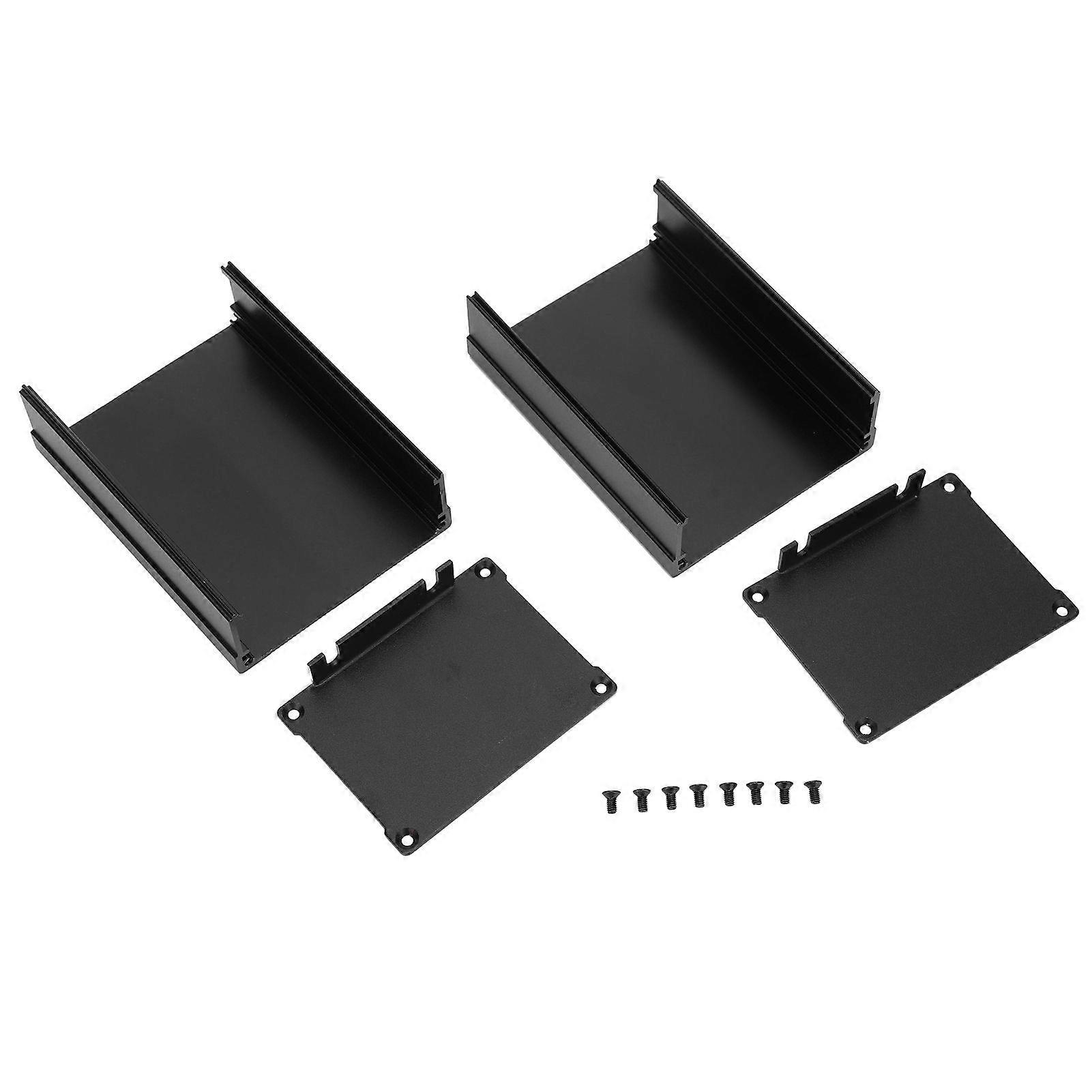 Aluminum Alloy Project Enclosure Split Electronic Power Circuit Board GPS Shell 57x76x100mm