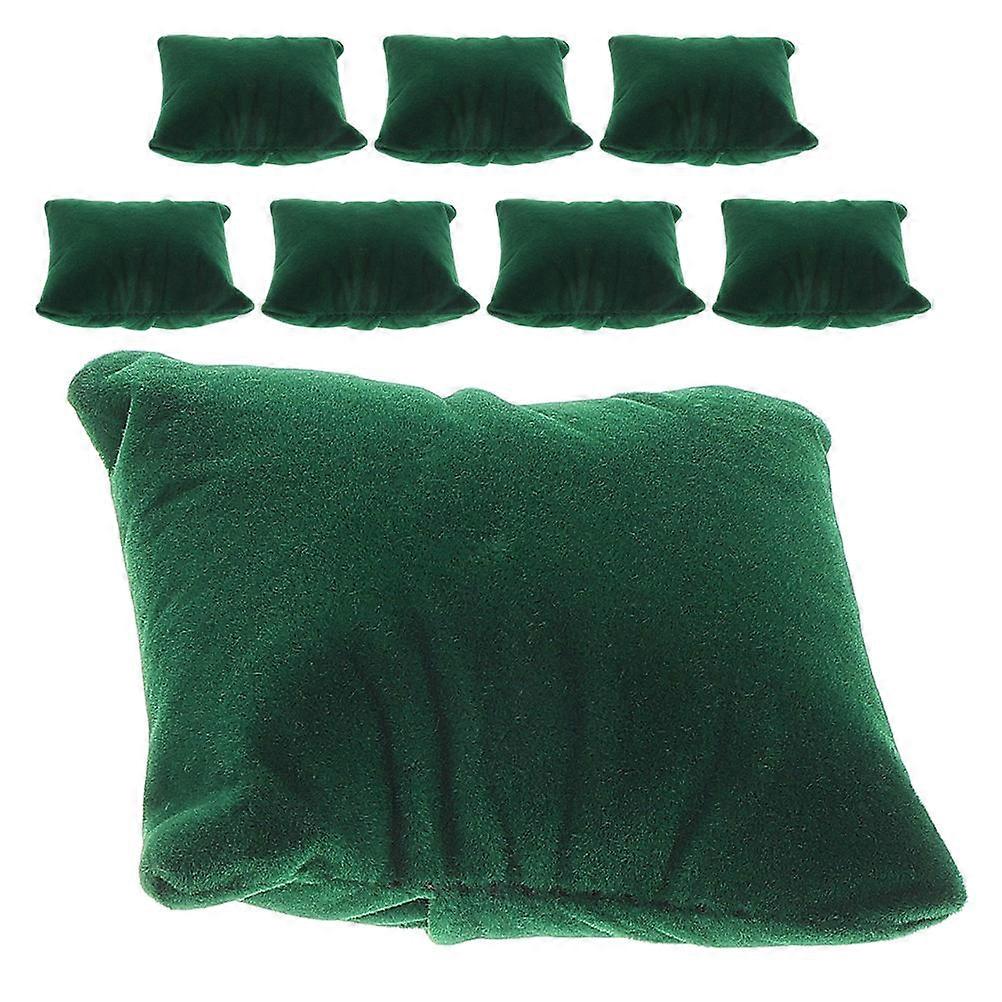 24Pcs Velvet Watch Pillow for Jewelry Display with Bracelet Organizer Cushion