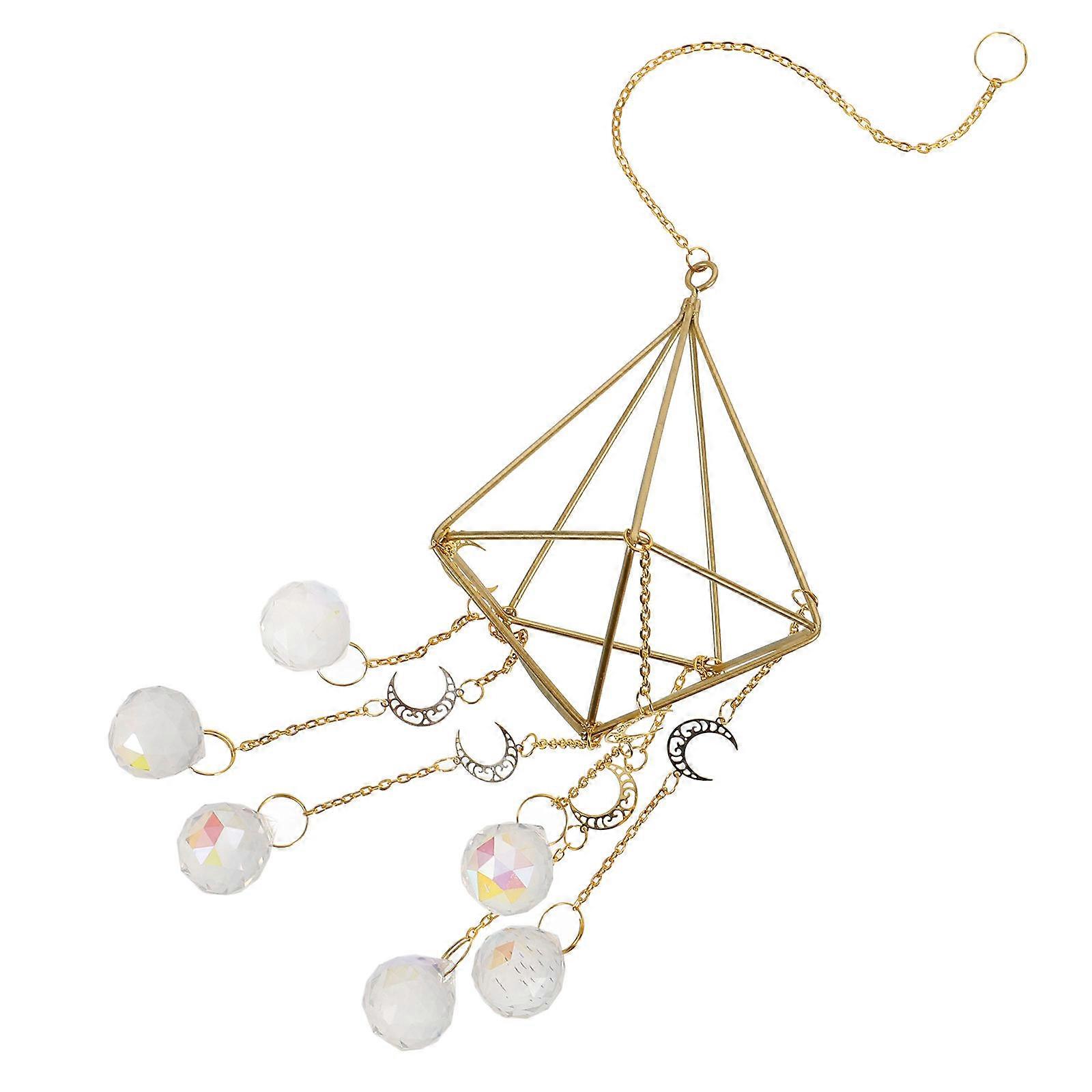 Crystal Pendant Hanging Decoration for Party 4Pcs Set