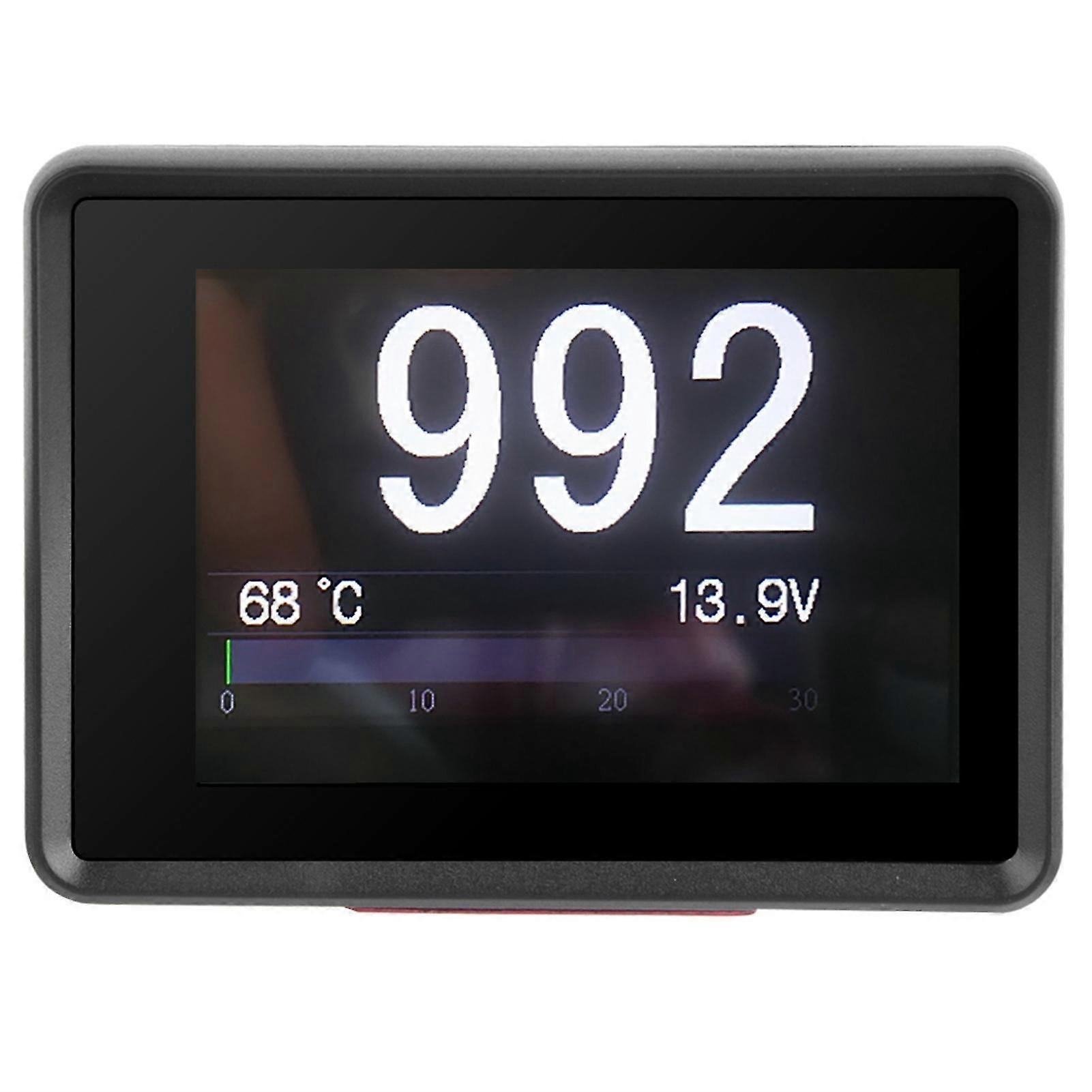 Car OBD MultiFunction Meter Digital Temperature Voltage Speed HUD Display