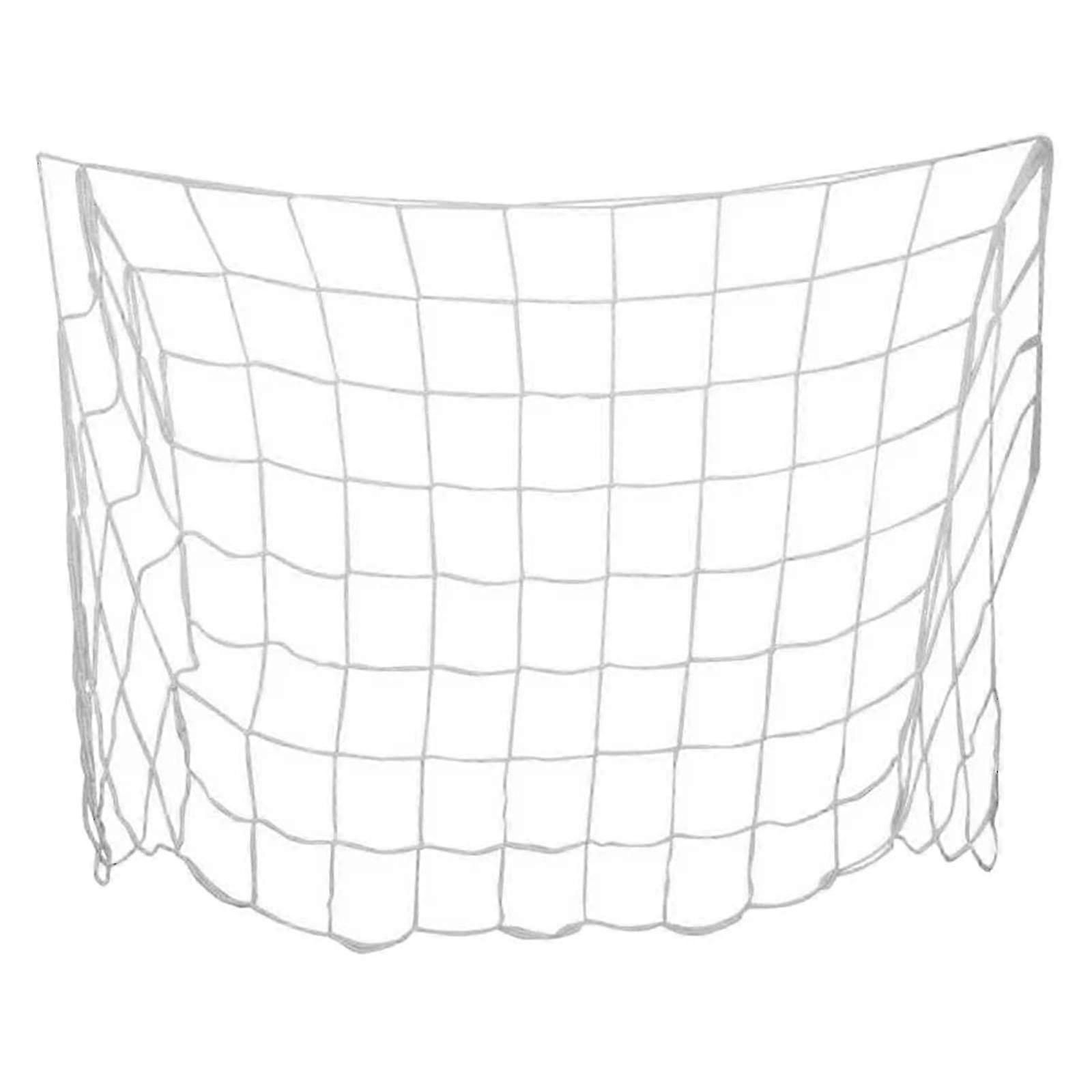 2025 Durable Soccer Goal Net Replacement White Parts Football Net for Training Adults-size:1.8mx1.2m