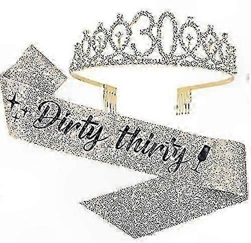Sash and Rhinestone Tiara Set for Special Ocns